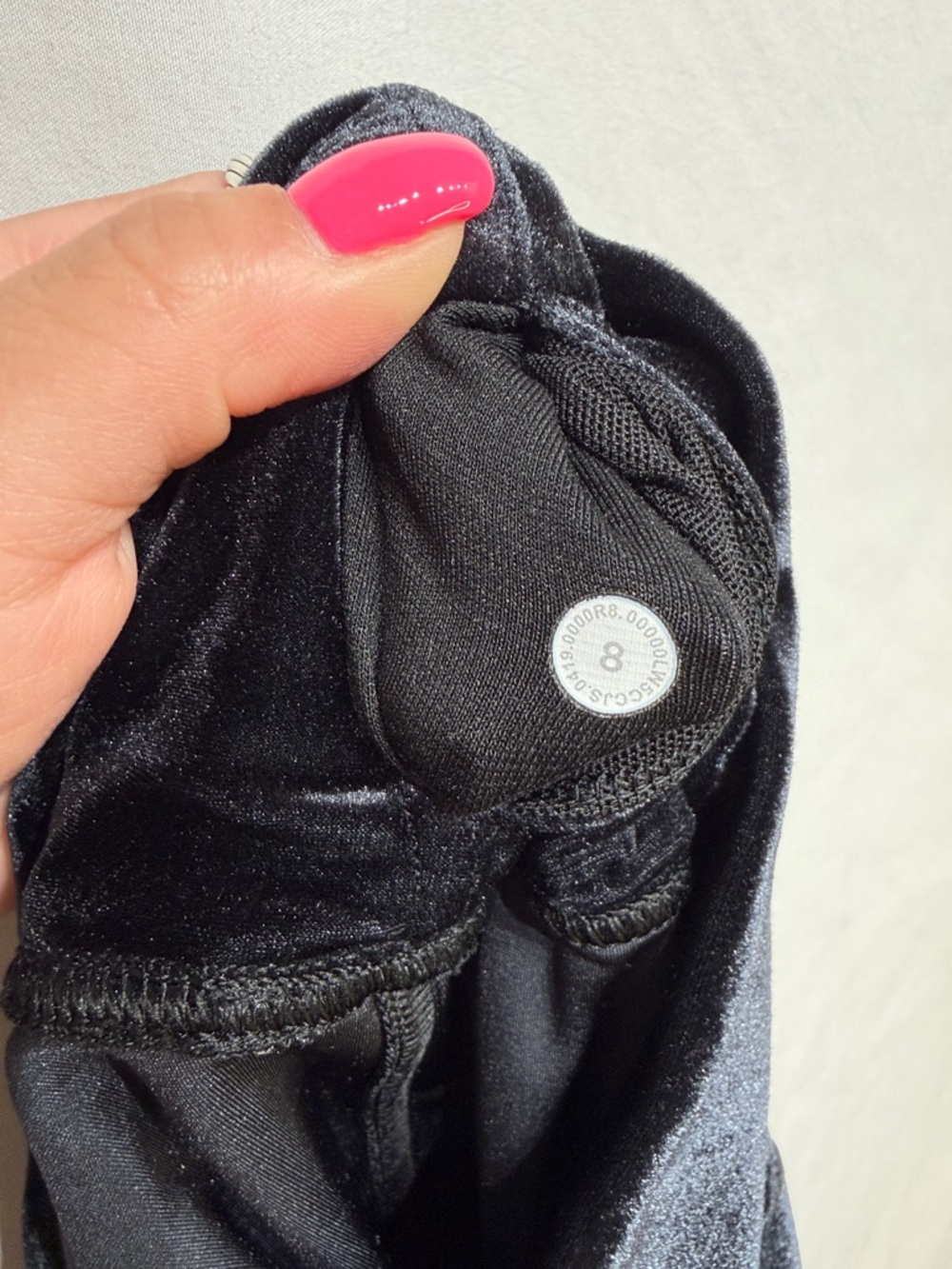 Lululemon Wunder Lounge High-Rise Tight 28" *Velvet Black Leggings Size 8 - Picture 9 of 9